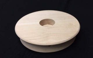 Wooden lamp bases, precision-turned for manufacturers and mass production runs.