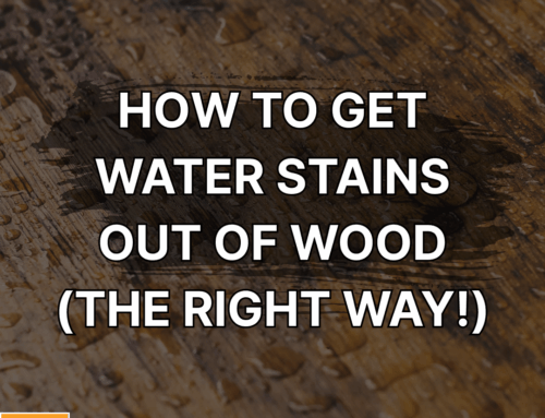 How to Get Water Stains Out of Wood